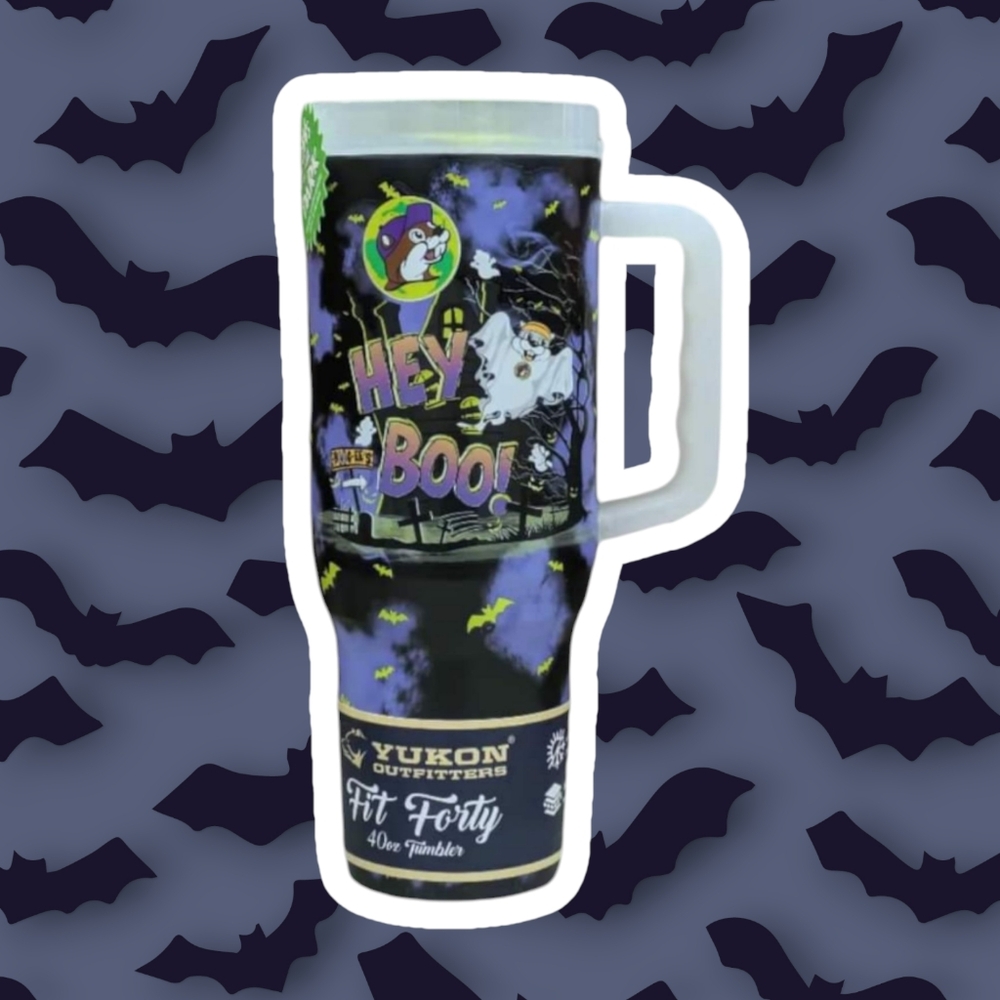 Buc-ee's "HeyBoo" Halloween Tumbler